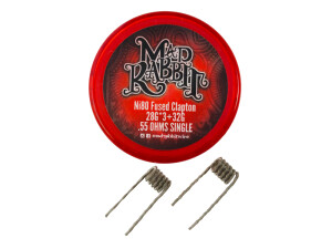 Mad Rabbit Ni80 Fused Clapton Coil (2 Stück pro Packung)