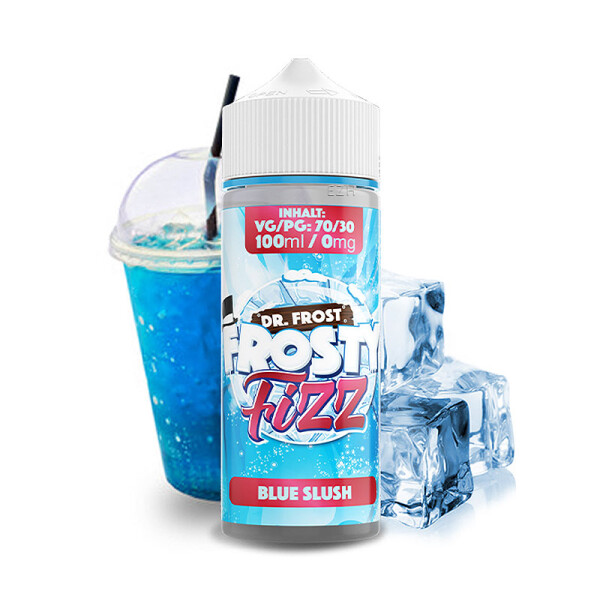 Dr. Frost - Polar Ice Vapes - Frosty Fizz - Liquid 100ml - Blue Slush 3 mg (2 x Nic-Shot)