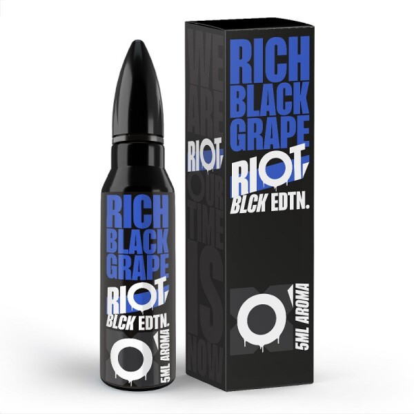 Riot Squad - Black Edition - Longfill Aroma 15ml Rich Black Grape