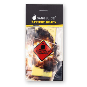 BangJuice® Battery Akku Wraps Pack (6 Stück) - 18650