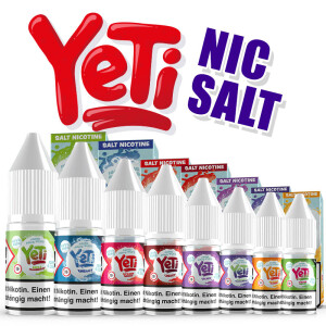 YeTi Nic Salt - Nikotinsalz Liquid 20mg 10ml