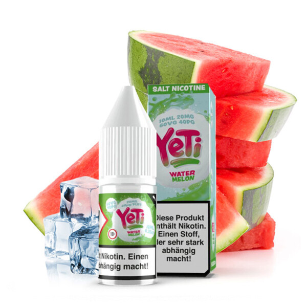 YeTi Nic Salt - Nikotinsalz Liquid 20mg 10ml - Watermelon