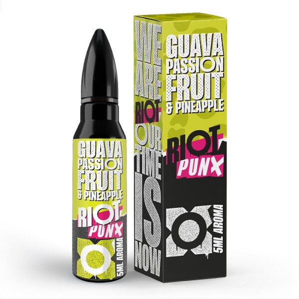 Riot Squad - PUNX - Longfill Aroma 15ml Guave, Passionsfrucht & Ananas