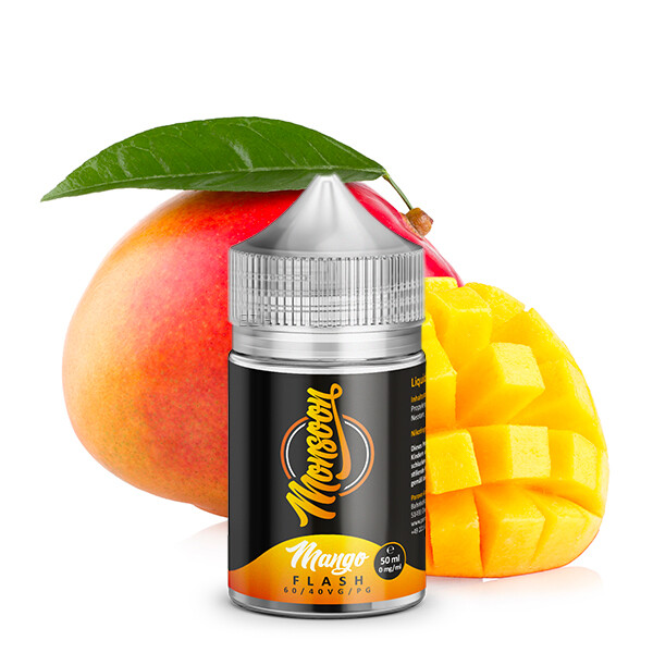 Monsoon - Shake & Vape Liquid 100ml - Mango Flash 0 mg (ohne Nic-Shot)